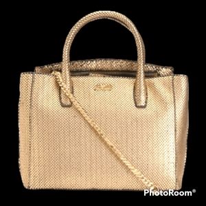 Aimee Kestenberg ● Gold "Fishscale" Satchel